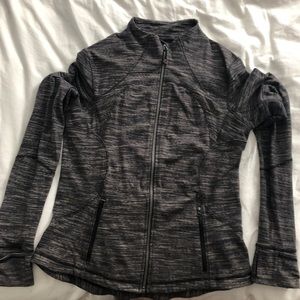 Lululemon grey running jacket